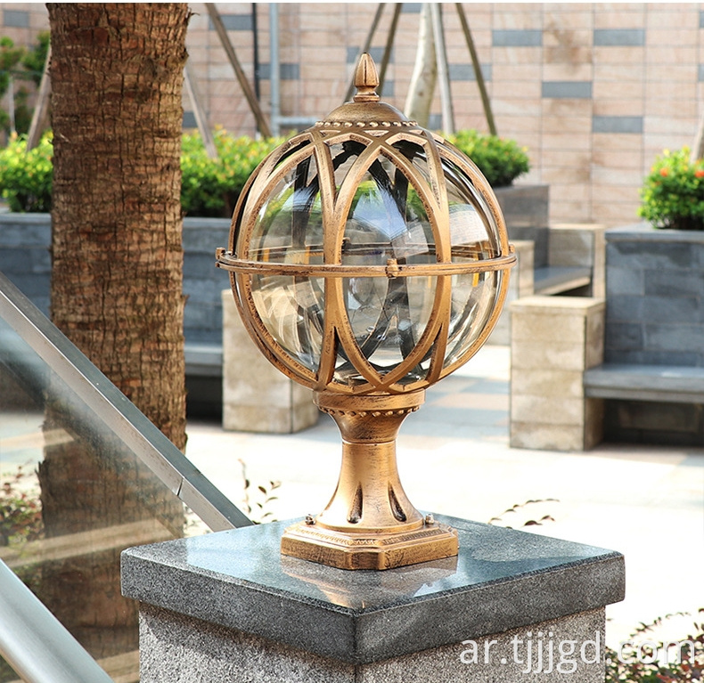 Solar LED Pillar Lights